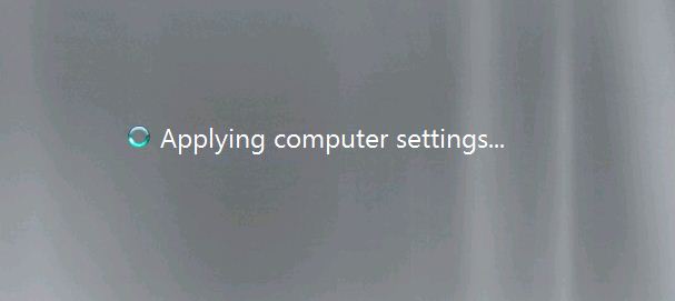 Applying settings wsus update