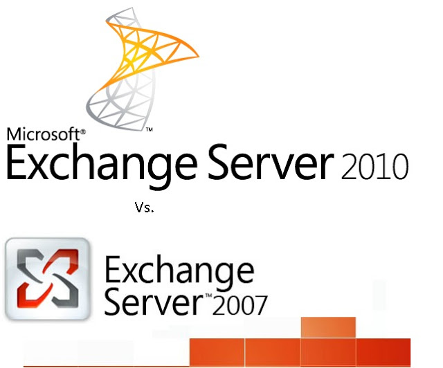 Differences between Exchange server 2007 and 2010